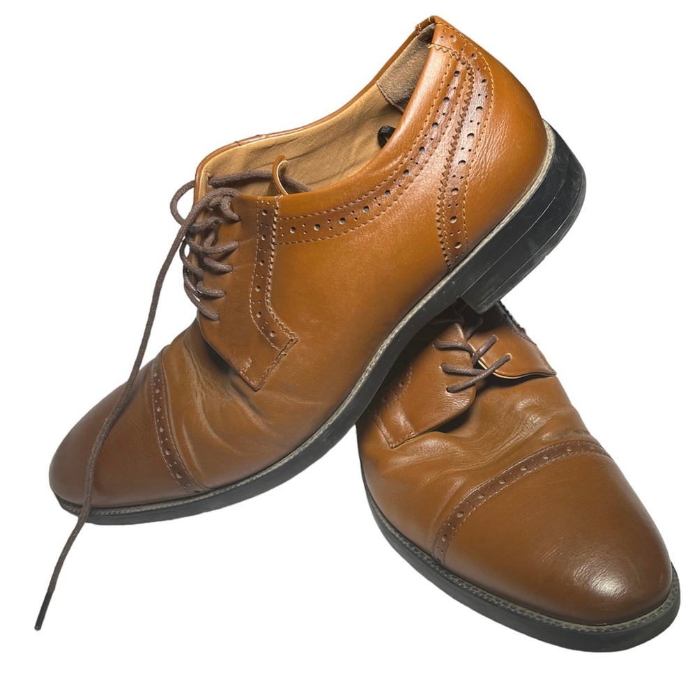 Men’s Nunn Bush Overland Cap Toe Oxford Shoes size 10.5 M
